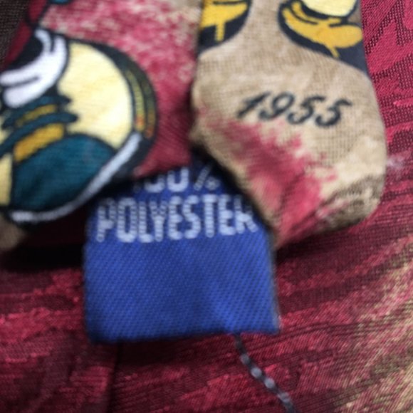 Disney Mickey Mouse Tie Through the Years 57" Long 4" Wide 556306-7965 - Picture 4 of 8